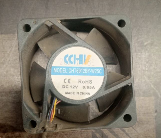 Кулер 60×60×25 мм, 4pin, DC12V, 1,4 А, model: СHT6012BY-W25C