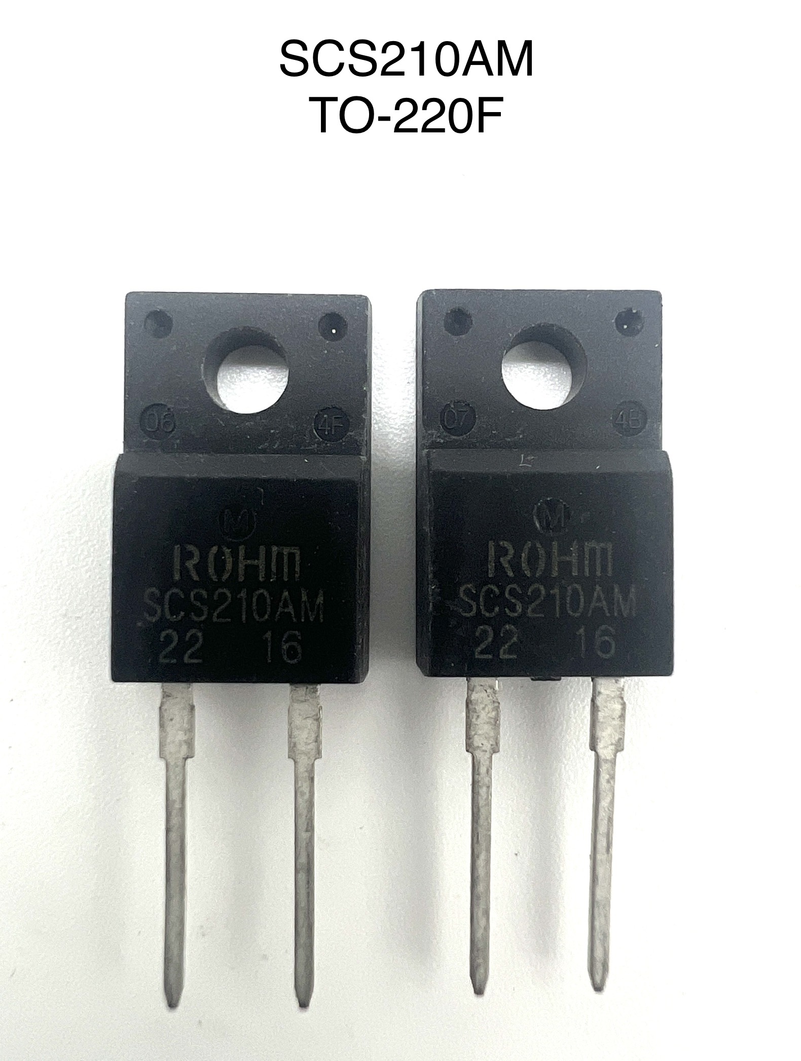 Диод SCS210AM (TO-220F), 650 В 10 А