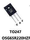 Транзистор OSG65R220HZF (TO-247)