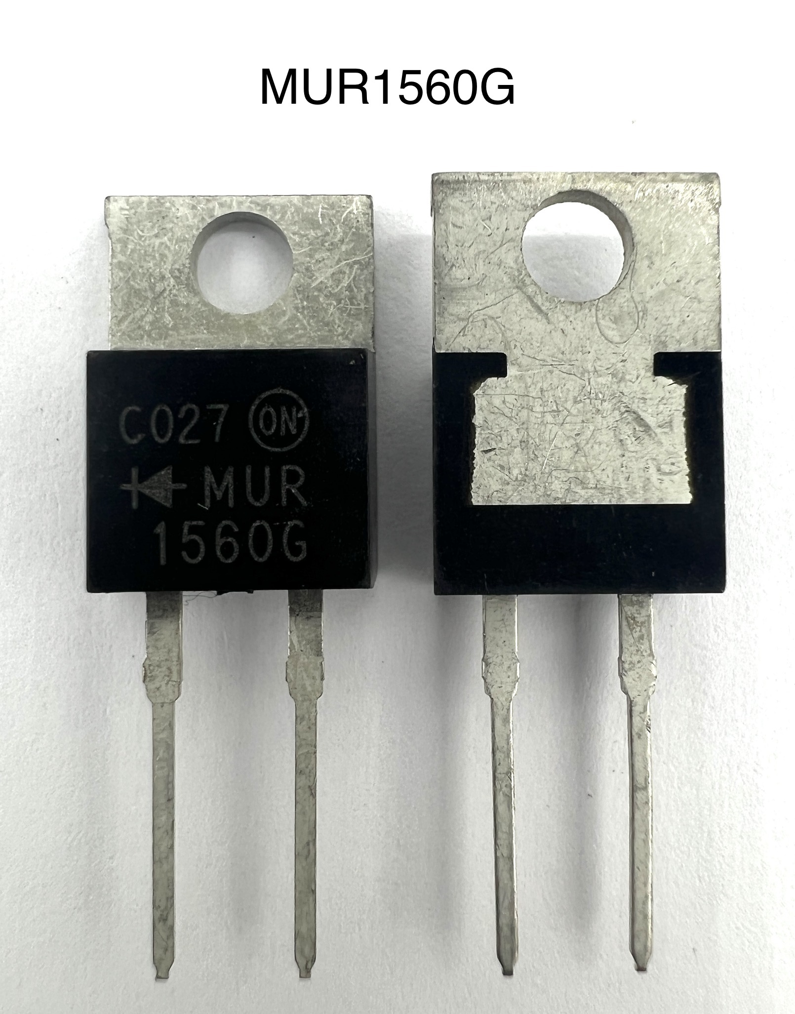 Диод MUR1560G (TO-220AC), 600 В 15 А