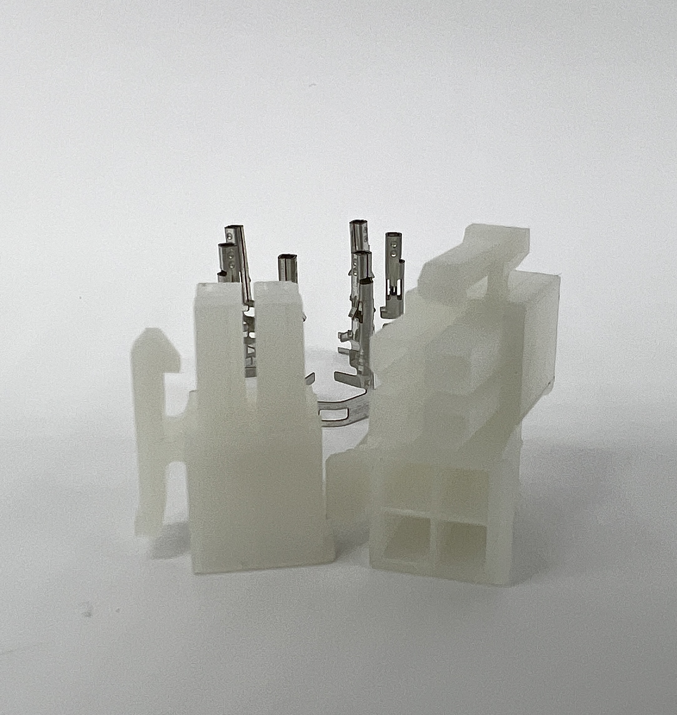 MF2x2F (DS1073-02-2x2-FCT6) Розетка на кабель 4,2мм 4 pin c контактами