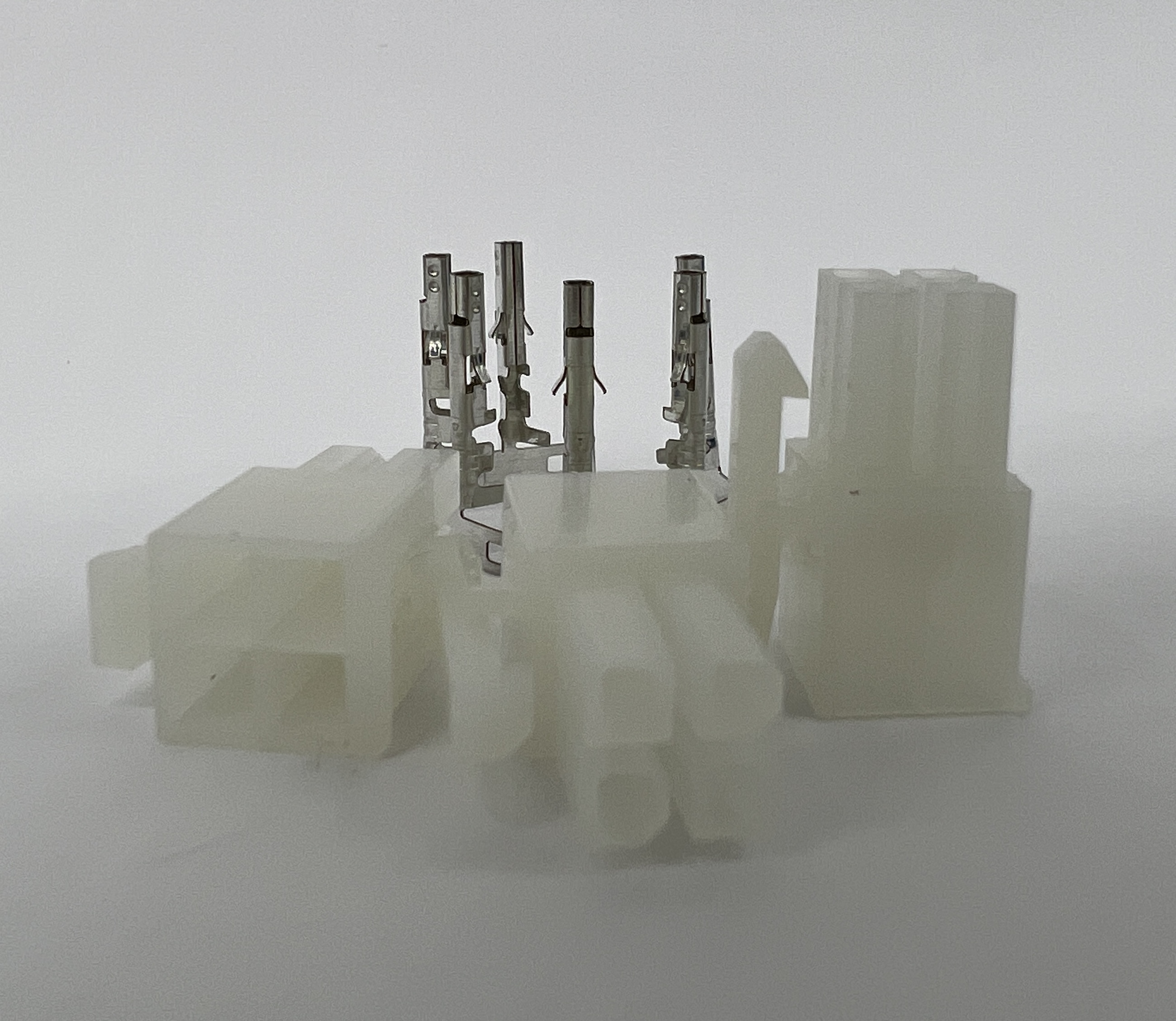 MF2x2F (DS1073-02-2x2-FCT6) Розетка на кабель 4,2мм 4 pin c контактами