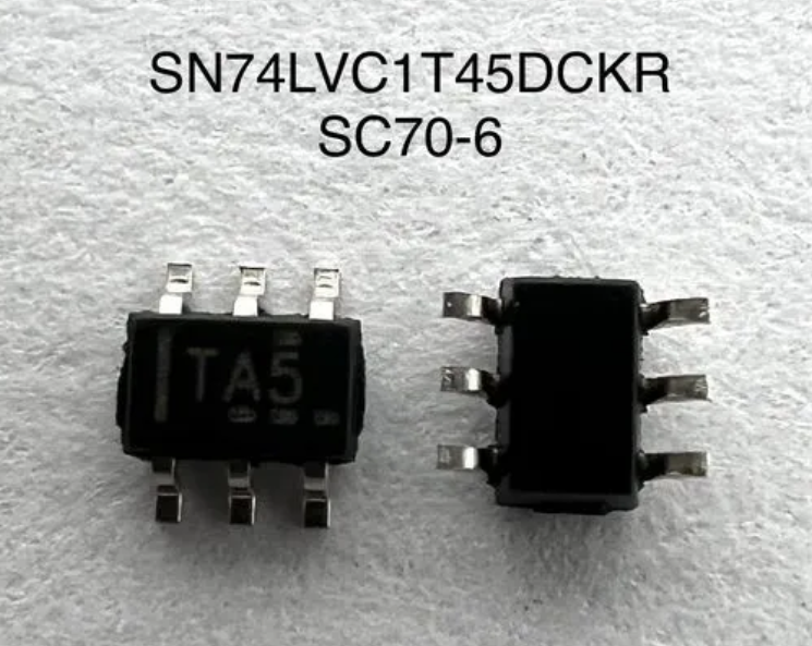 Микросхема SN74LVC1T45DCKR (SC70-6) TA5, TAF, TAR