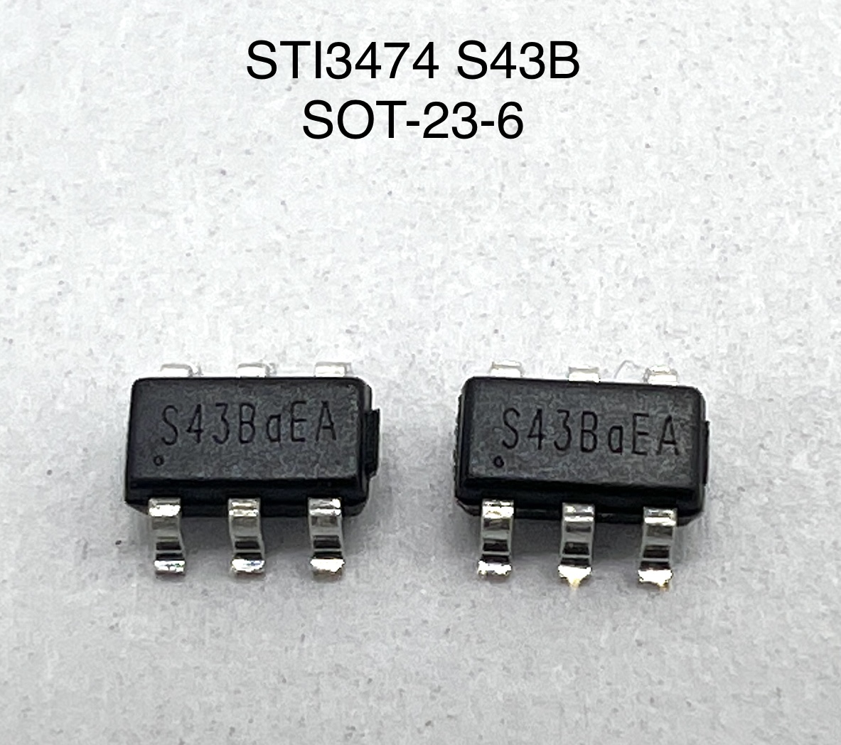 Микросхема STI3474 (SOT-23-6) S43B