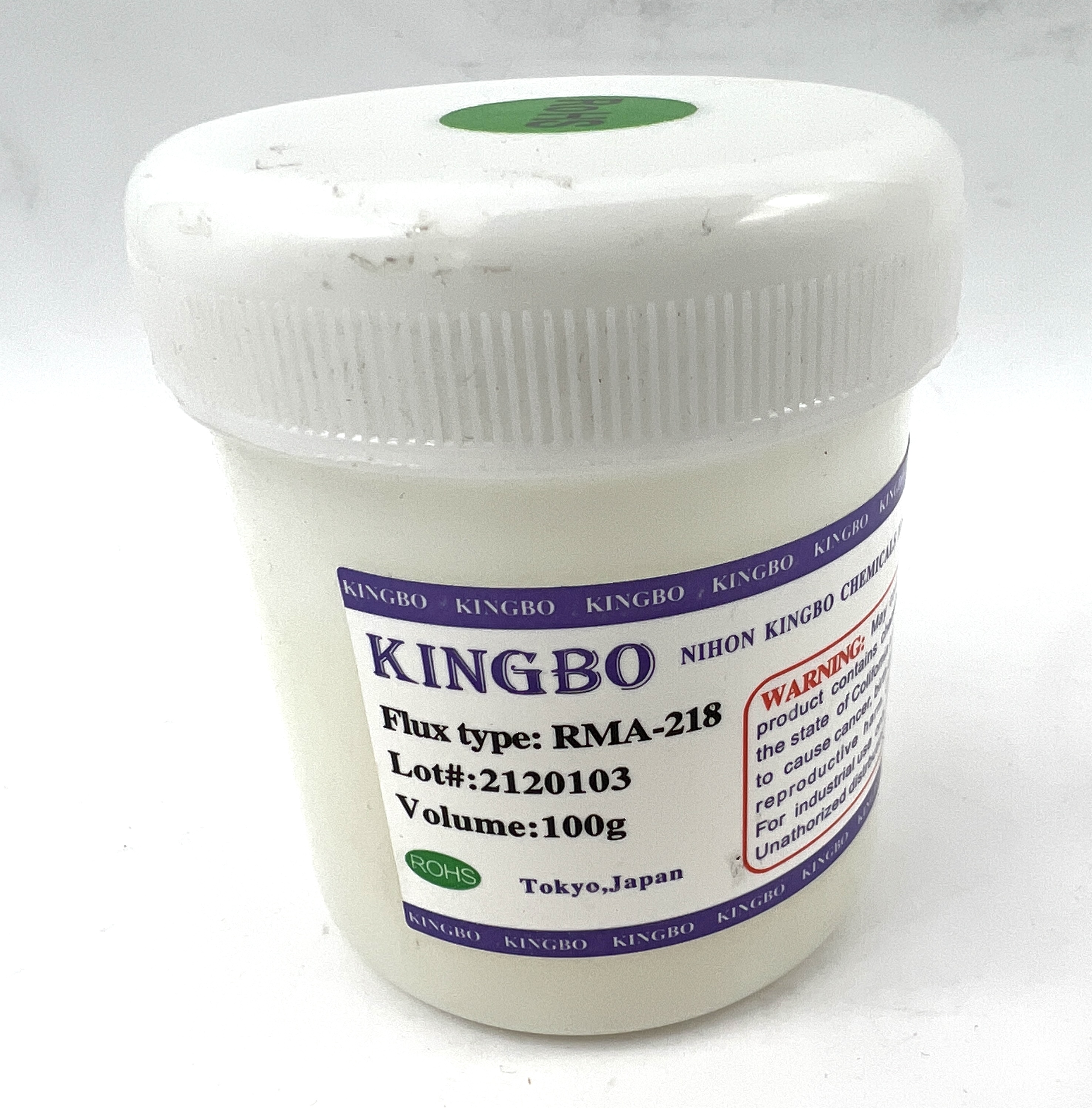 Флюсовая паста Kingbo RMA-218 dga 100г