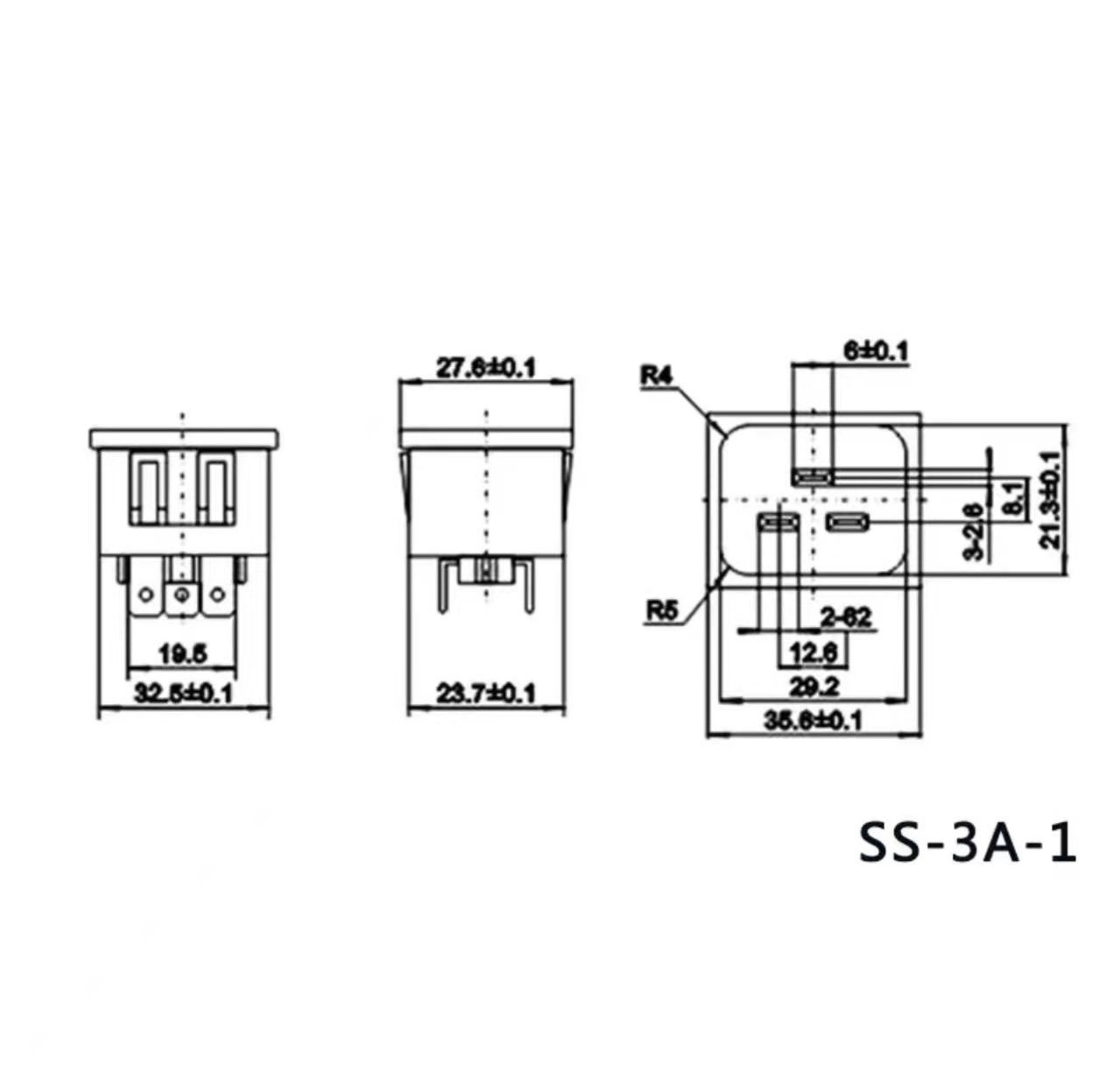 Разъём SS-3 А-1 AC-02 А C20
