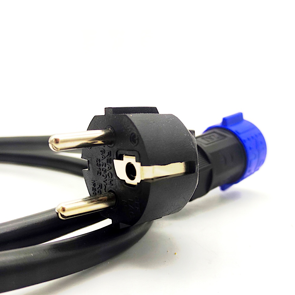 Кабель питания M25-S22 3х2,5, 16А, 3,0 м ГОСТ