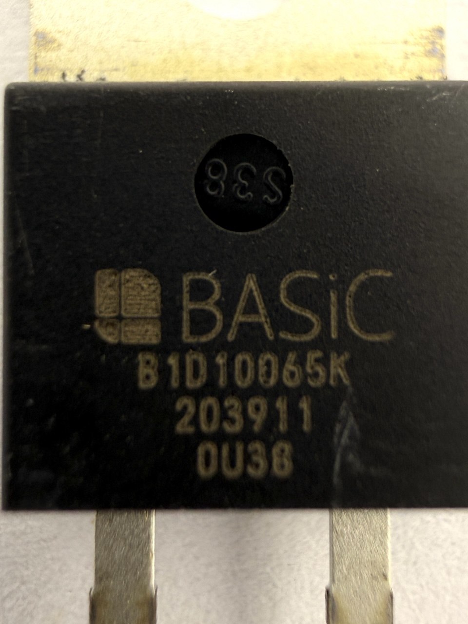 Диод B1D10065K (TO-220) 650 В, 30 А