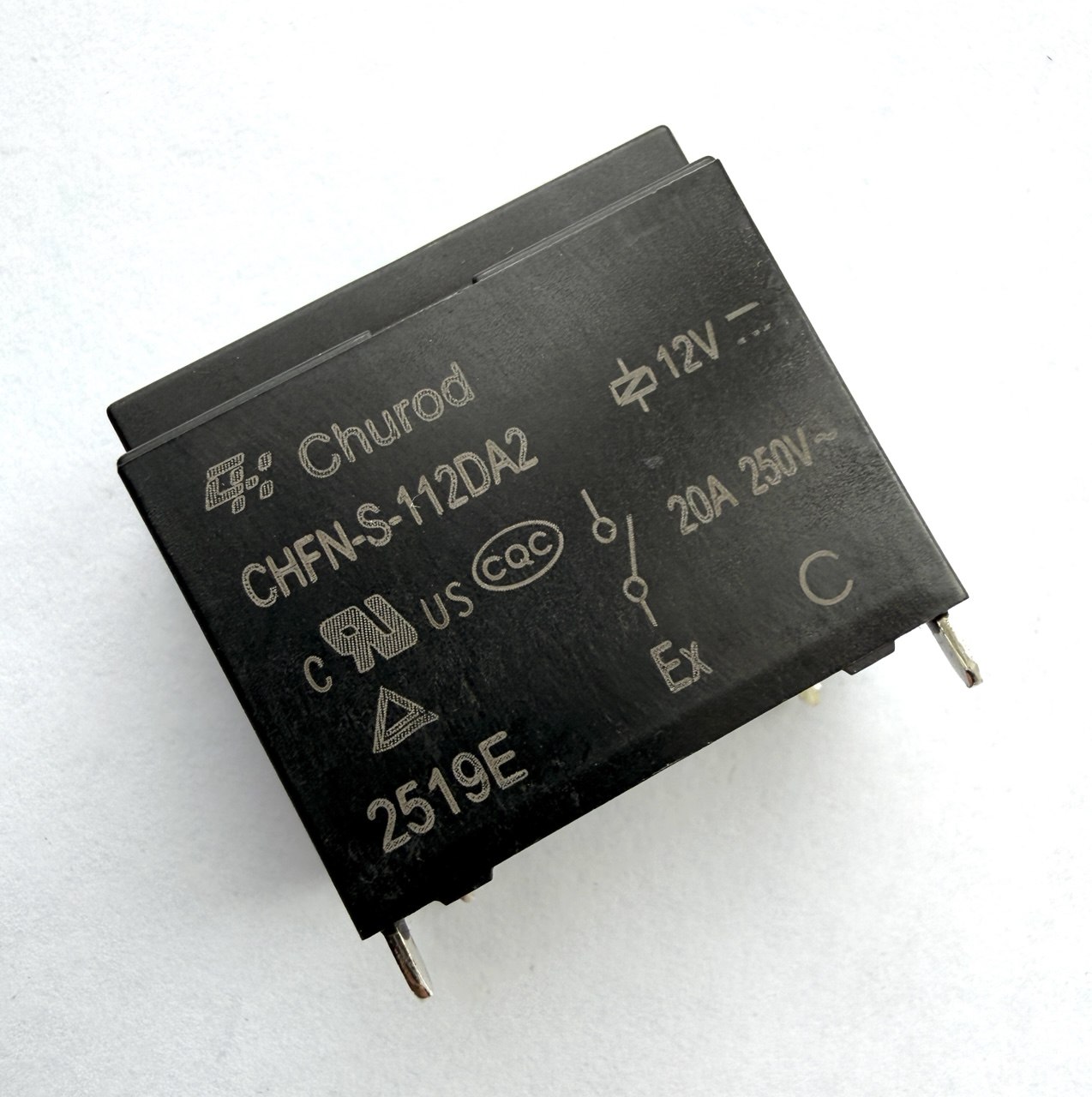 Реле CHFN-S-112DA2, 12VD, smic, 20 А, 250VAC