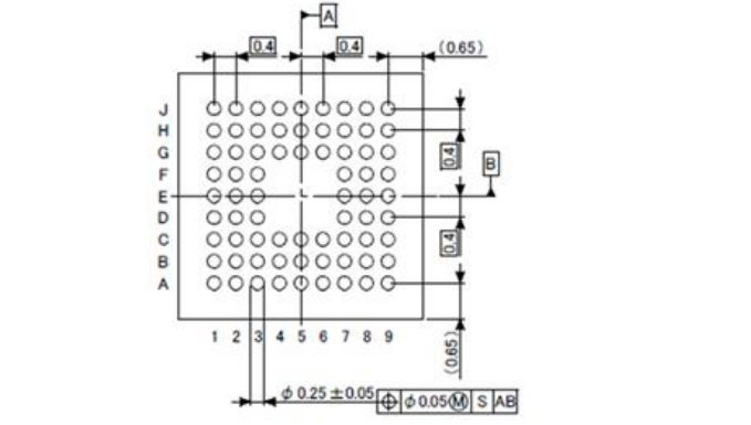 Микропроцессор TC358746AXBG ( P-VFBGA72-0404-0.40A3 )