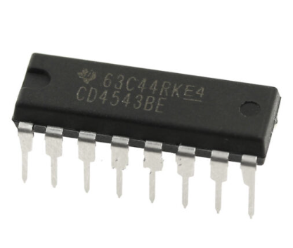 Микросхема CD4543BE (DIP-14)