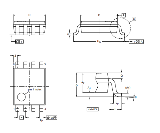 Микросхема 74AUP2G79DC (VSSOP-8)