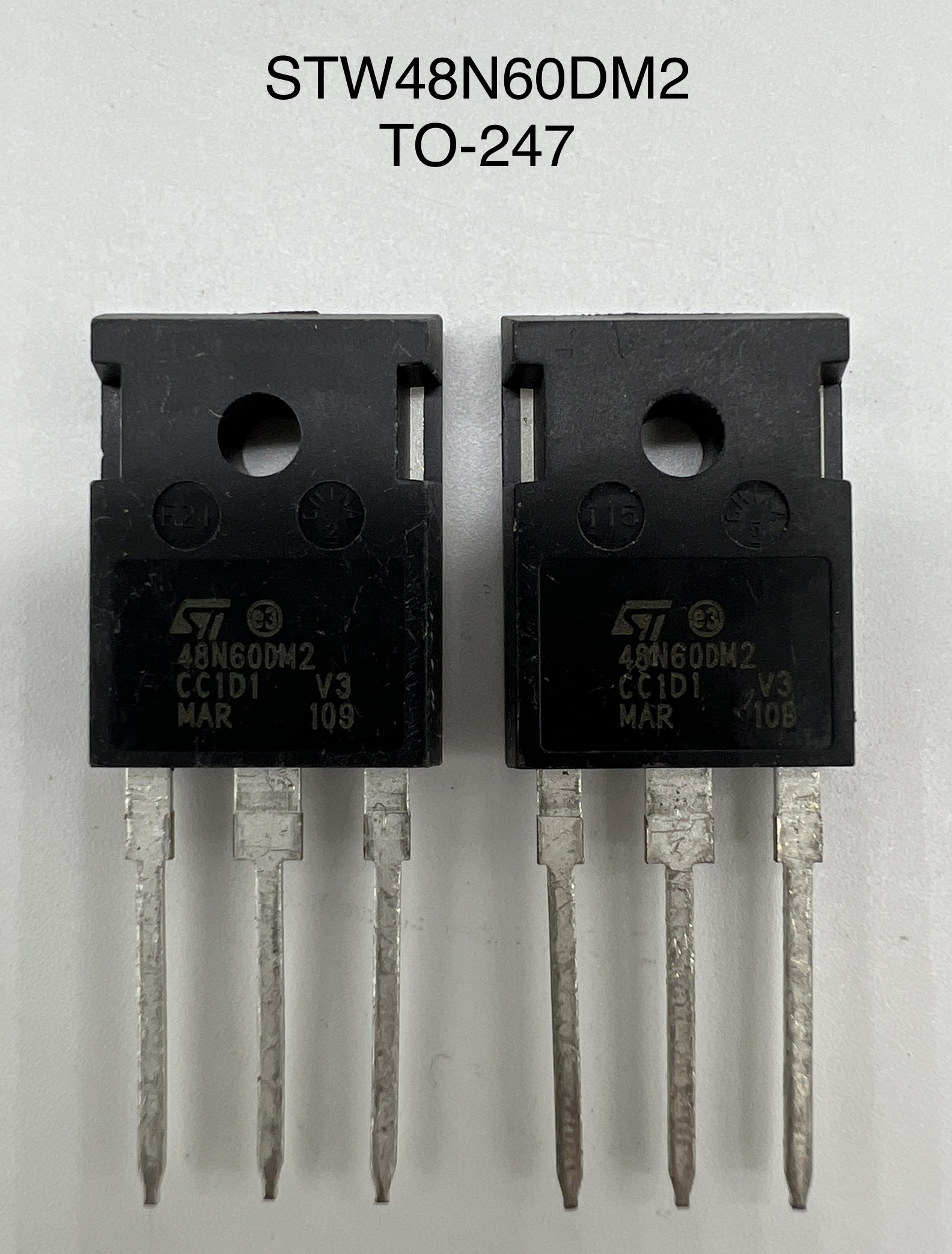 Транзистор STW48N60DM2 (TO-247) ref