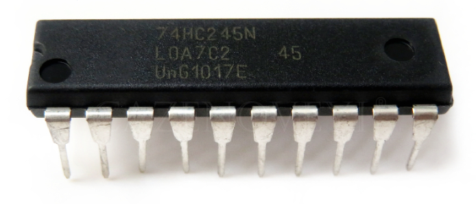 Микросхема HD74HC245P (DIP-20)