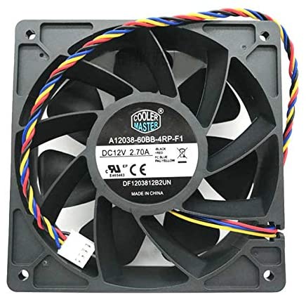 Кулер 120×120×38 A12038-60BB-4RP-F1 2,7 А 12 В Cooler Master
