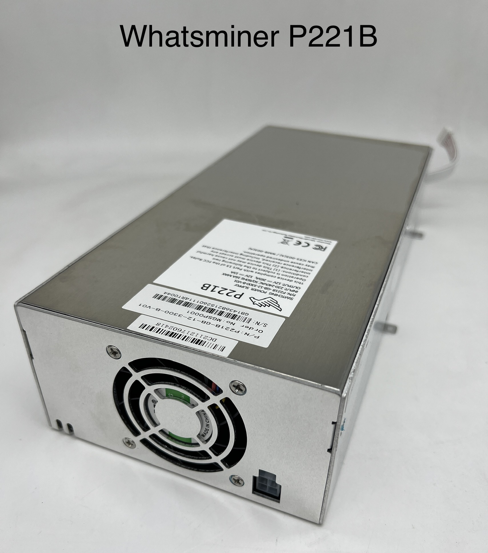 Блок питания P221B, REF