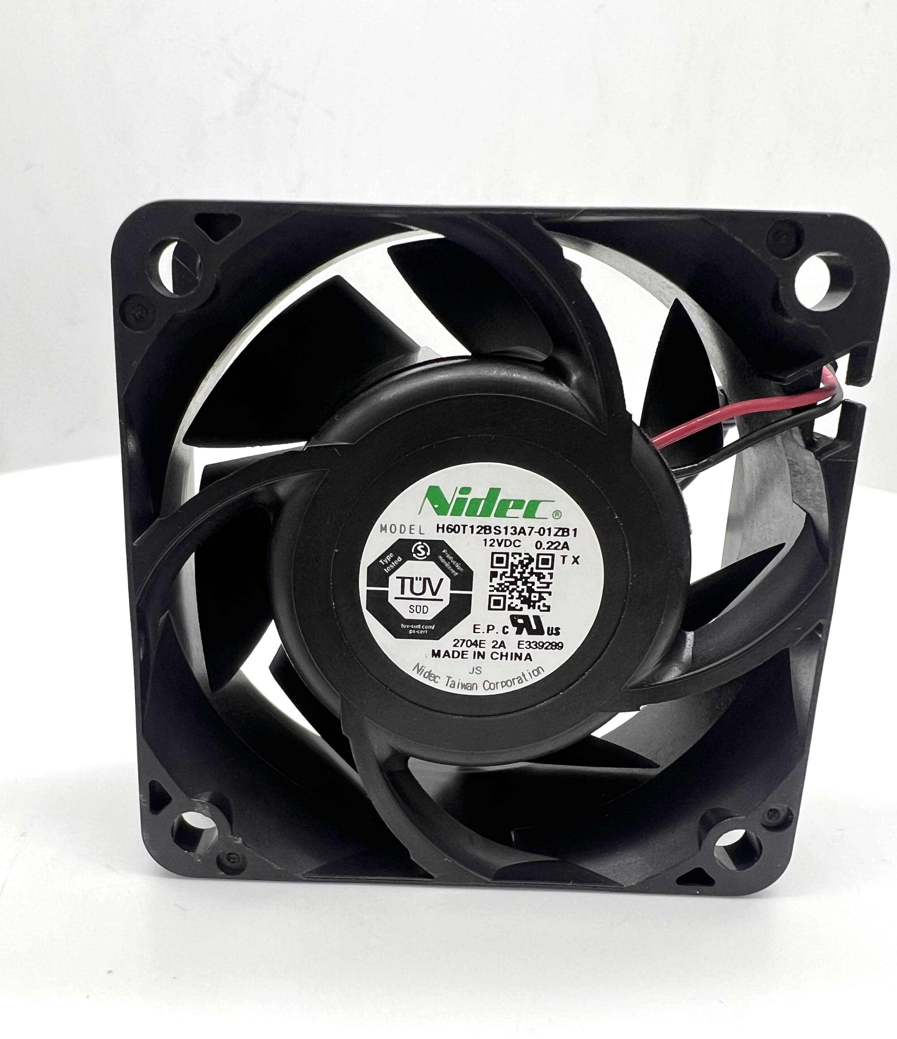 Кулер 60×60×25 мм, Nidec UltraFlo, model: H60T12BGA7-07, 4pin, 12Vdc, 0,22 А Original