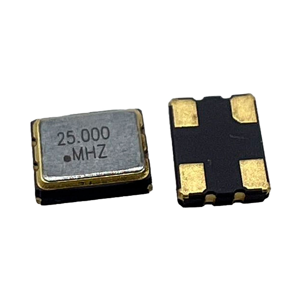 Кварцевый генератор SJK-7U-25.000-12-30-40-B-50 25 МГц SMD03225C4 Активный