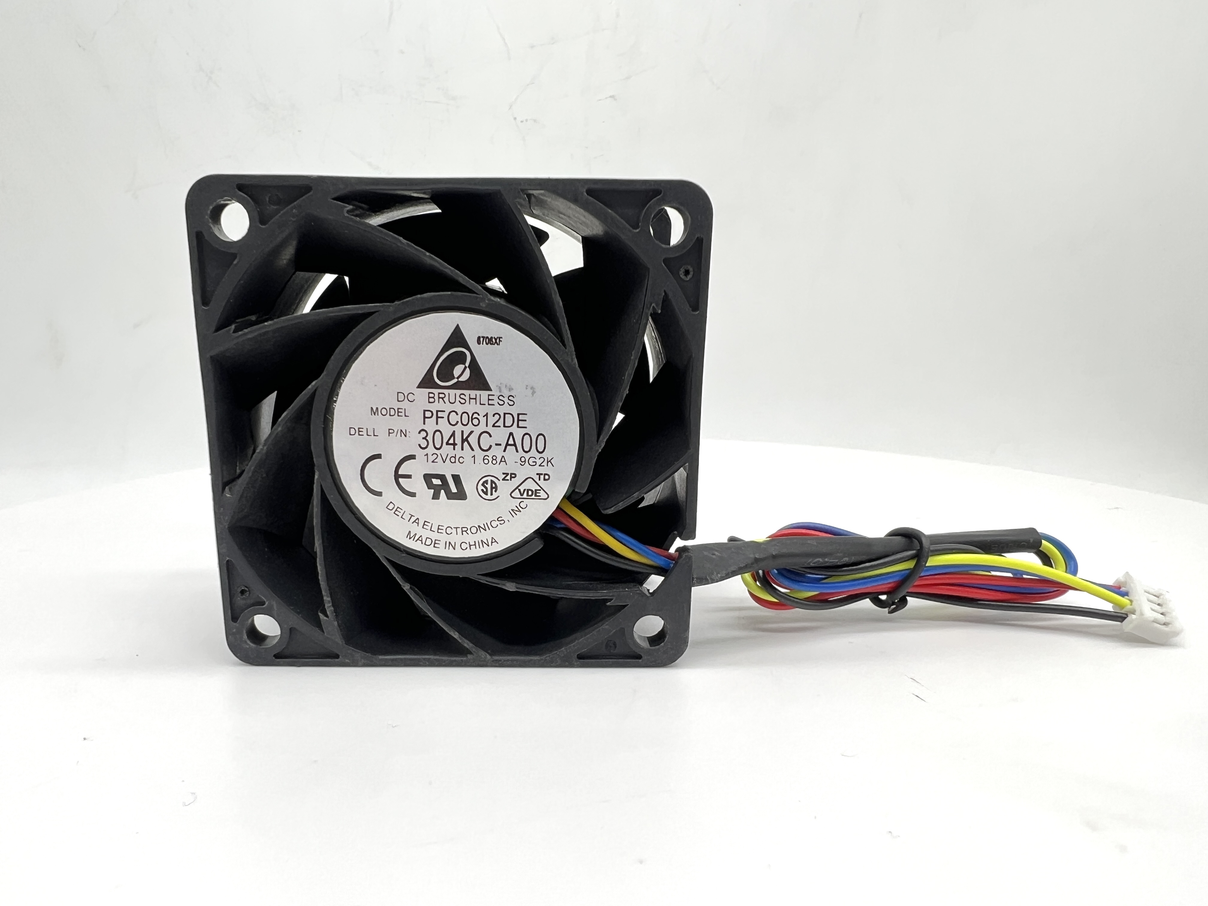 Кулер 60×60×38 мм, DC: Brushless, model: PFC0612DE, 4pin, СHHRN-A00, 12Vdc, 1,68Ak