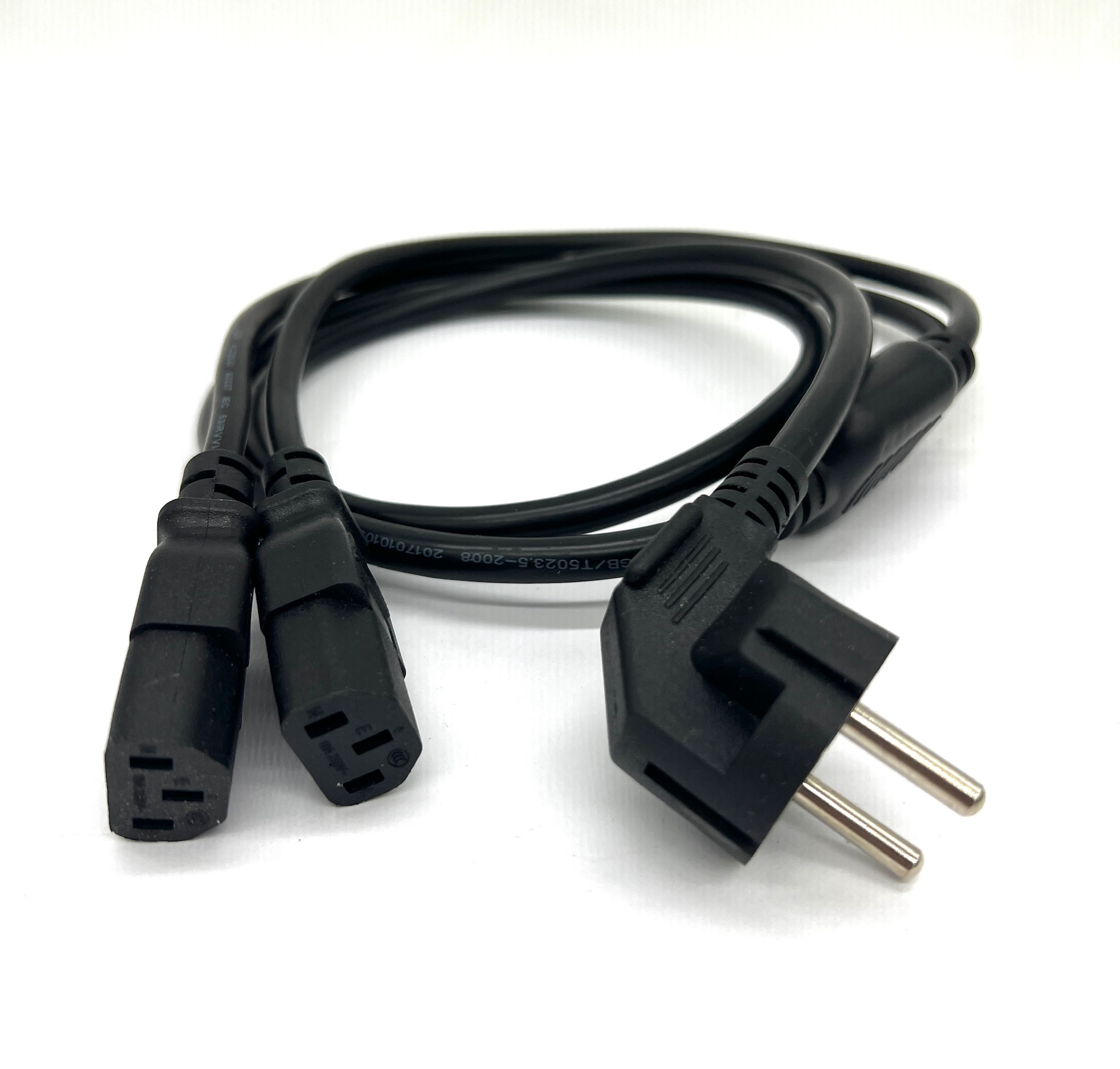 Кабель питания S22 3х2,5+2xC13 3х1,5 16А, 1,4 м