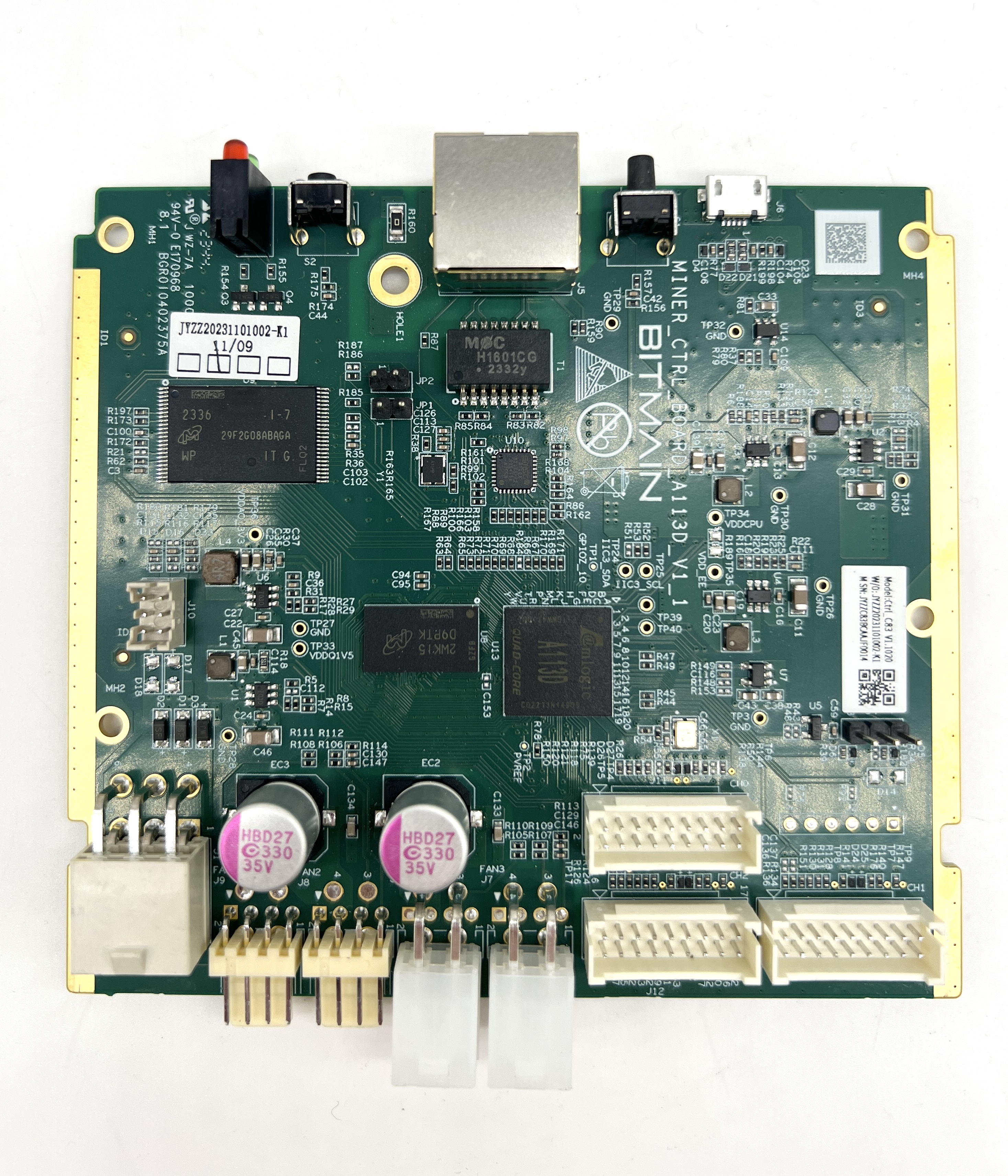 Контрольная плата Ctrl_C83 Bitmain Antminer Amlogic