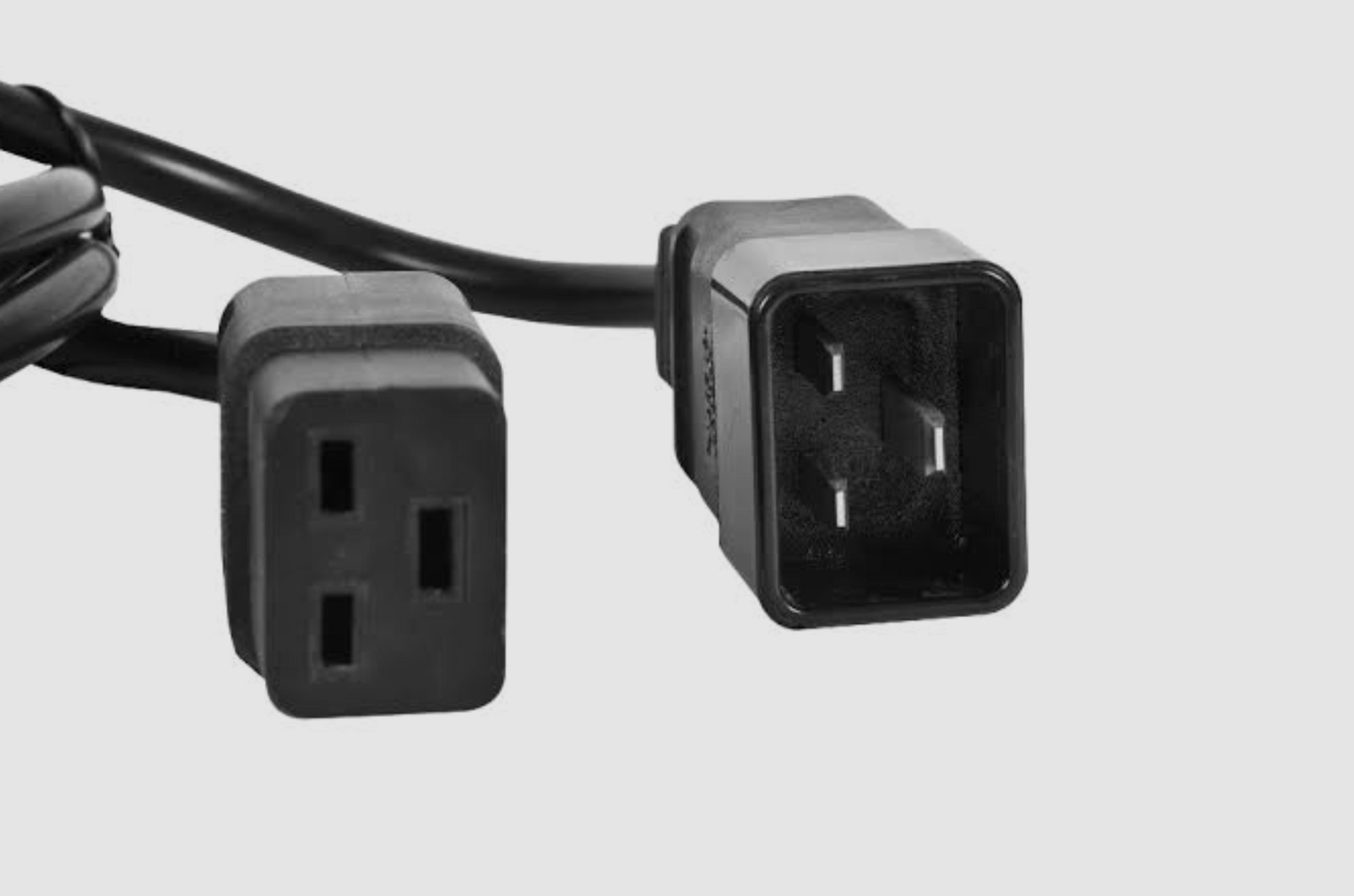 Шнур электрический C19, C20, 3х2,5, 16А, 1,5м ГОСТ