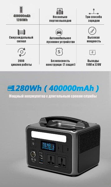 Портативный аккумулятор Yesper PB-21