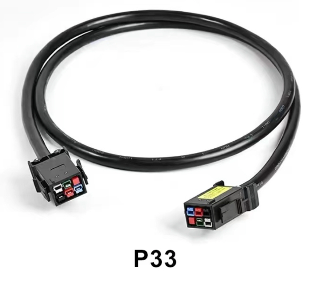 Кабель питания P33-P33, 5х2,5, 20А, 1,2 м ГОСТ