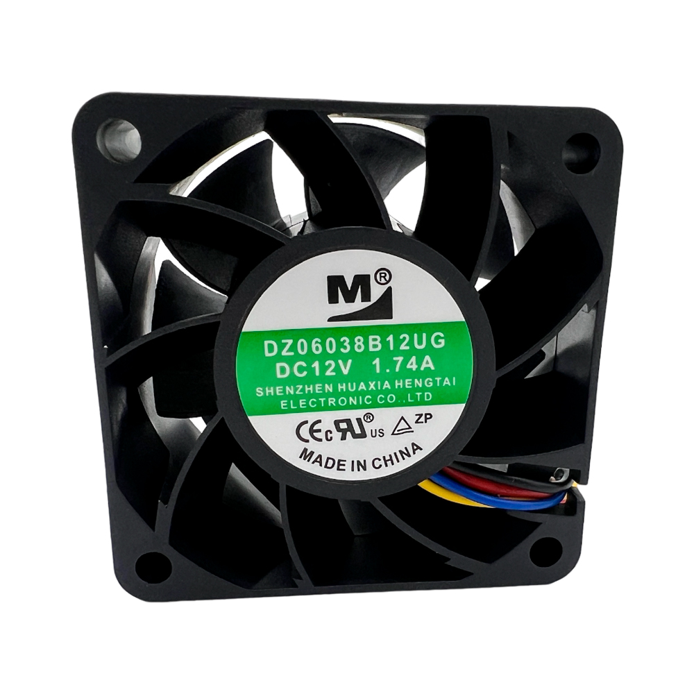 Кулер 60×60×38 мм, 4pin, DC12V, 1,74 А, model: DZ06038B12UG-1 Original