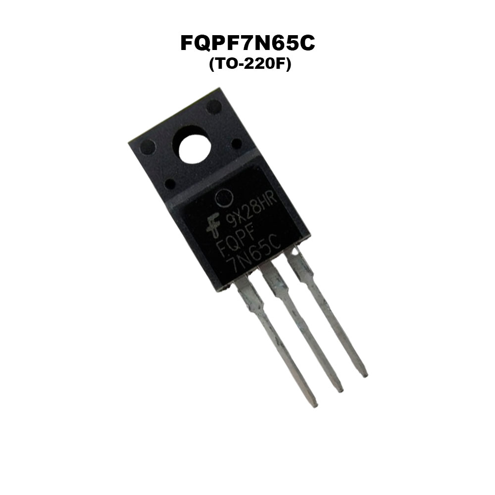 Транзистор FQPF7N65C (TO-220F)