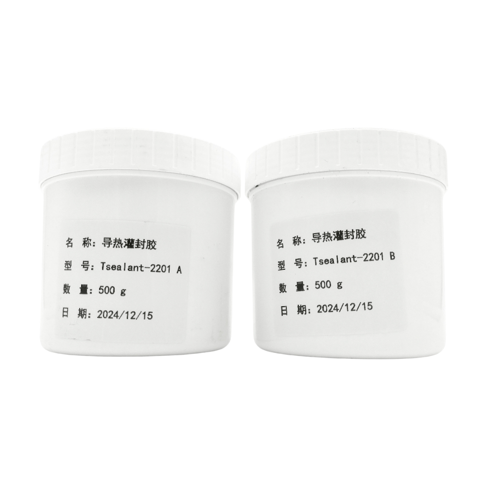 Компаунд теплопроводный Tsealant-2201 А\B, 2 вата, красный