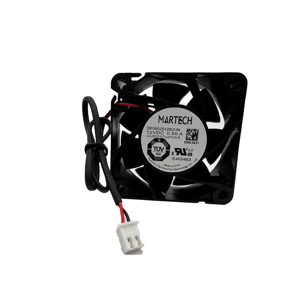Кулер 60×60×25 мм, 12 В, 0,6 А, 2 pin., Mod: DF0602512B2UN , MARTECH, Original