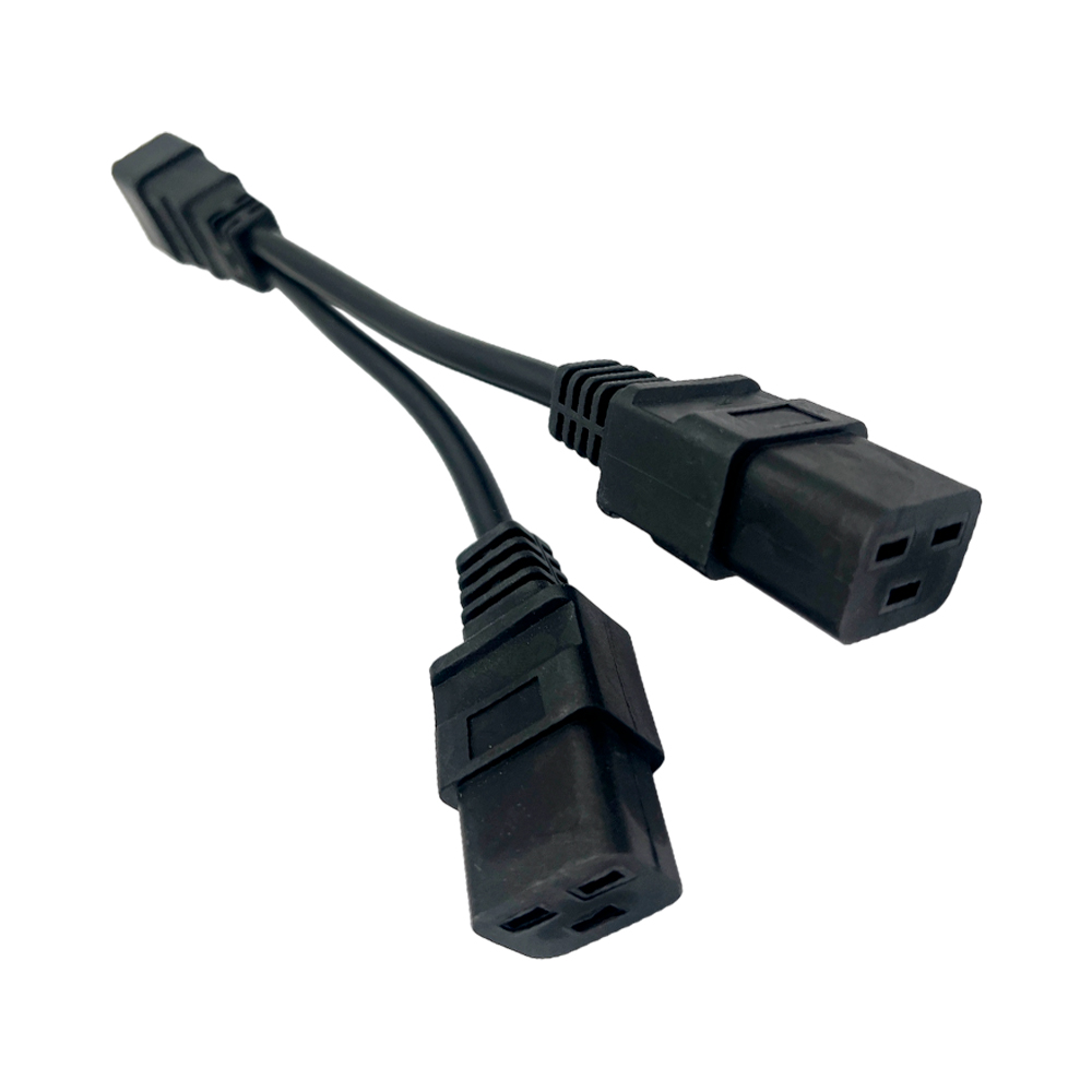 Кабель питания C20Х2ХС19, 3х1,5, 16А, 0,25 м