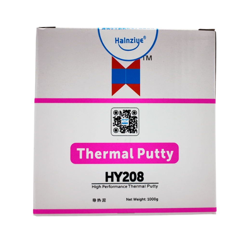 Термопаста на силиконовой основе розового цвета HY238-CN1000G, 8.0W, расфасовка по 1000гр