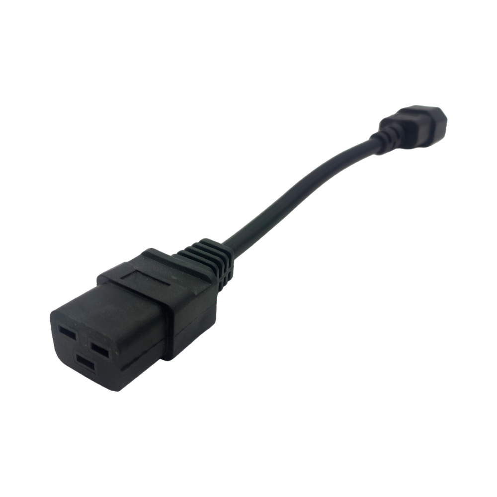 Кабель питания C14, С19, 3х1,5, 16 А 0,25м ГOCT