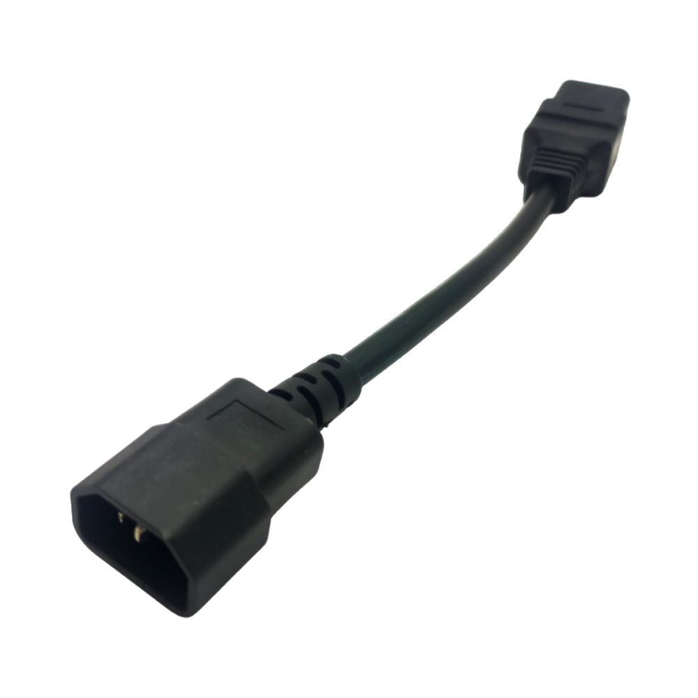 Кабель питания C14, С19, 3х1,5, 16 А 0,25м ГOCT