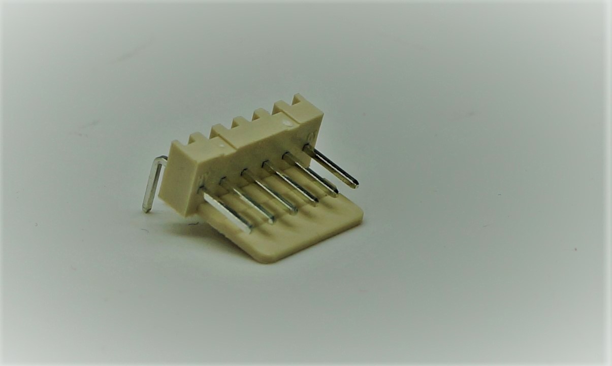 Вилка 6 Pin на плату ( "Г" образный) KF2510-6p
