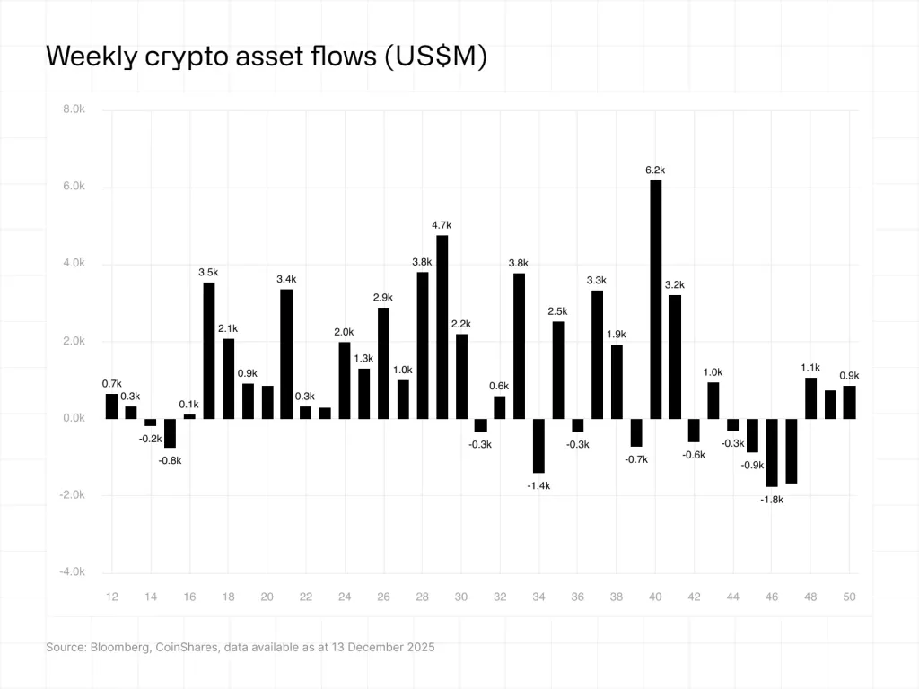 Криптофонды привлекли $864 млн вопреки коррекции
