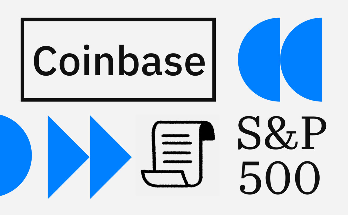Акции криптовалютной биржи Coinbase войдут в состав индекса S&P 500