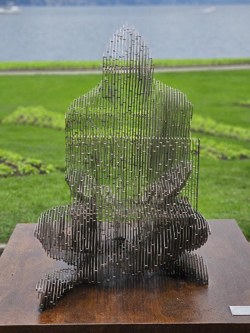 Хулиганы из Лугано. Статую создателя биткоина сломали и выкинули в озеро