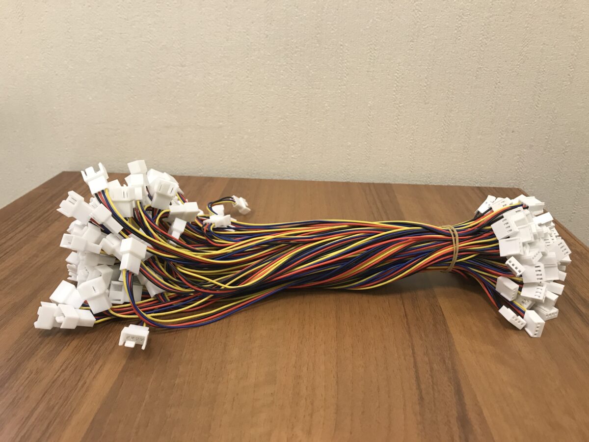 Удлиненные провода на вентиляторы 30см