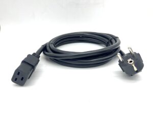 Кабель питания C19, S22, 3х2,5, 16А, 1,5м ГОСТ