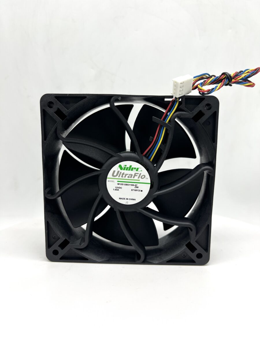 Кулер 120X120X38 мм, 6000 об., 12V, 1,65A, 4 pin., Mod:W12E12BS11B5-57 , UltraFlo, Nidec, Original