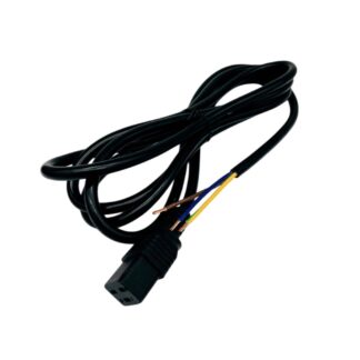 Кабель питания C19, 3х2,5, 16А, 1,1м (без вилки) ГОСТ