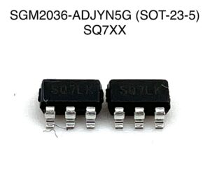 Cтабилизатор напряжения SGM2036-ADJYN5G (SOT-23-5) SQ7XX LDO регулируемое