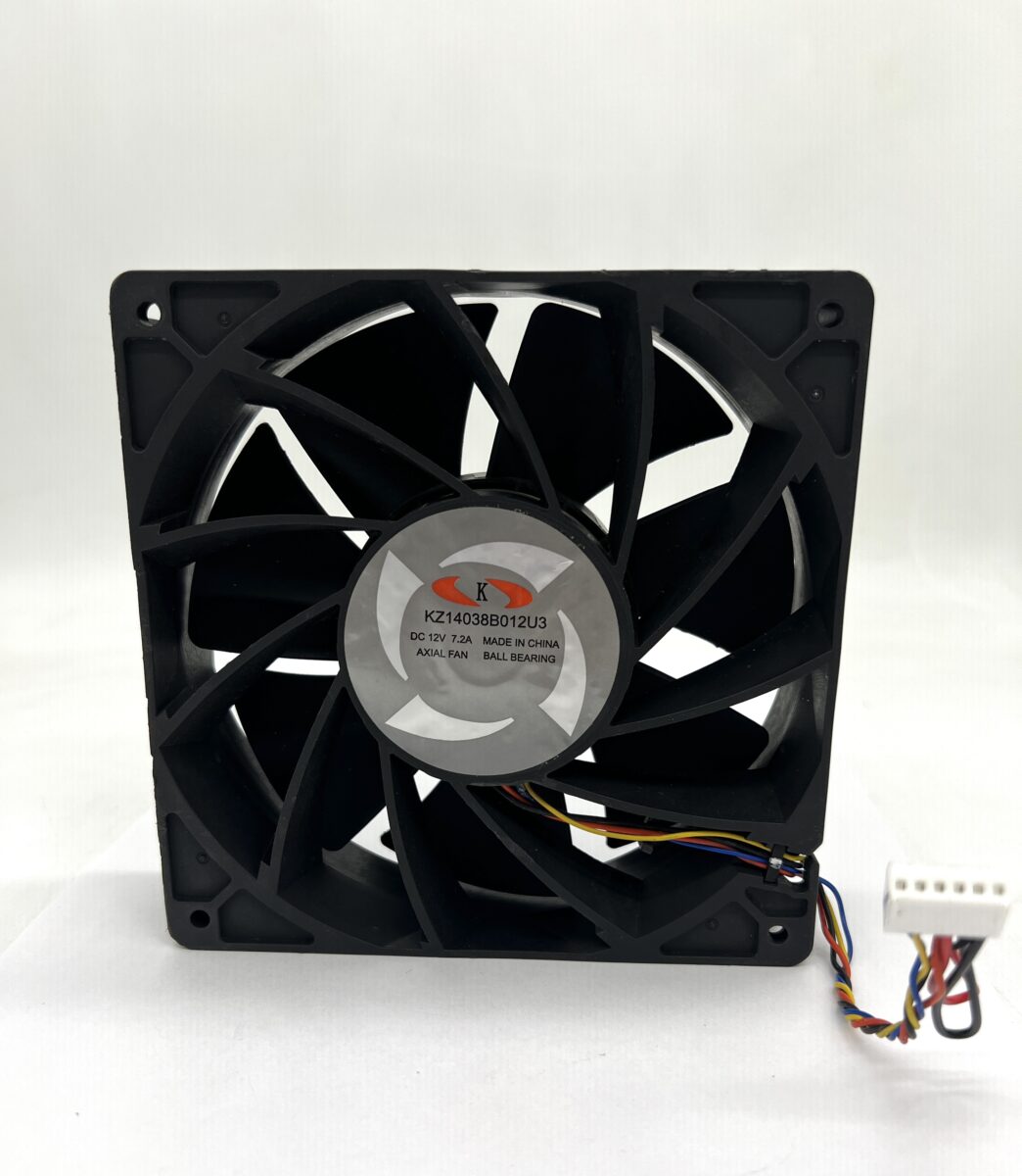 Кулер 140X140X38 мм, 6pin 7,2A , KZ14038B012U3, Original, REF