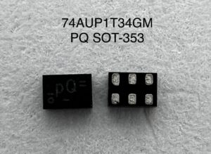 Микросхема 74AUP1T34GM (PQ SOT-353)