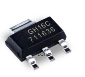 Cтабилизатор напряжения AZ1117CH-1.8TRG1 (SOT-223) GH16C, LDO 1.8V