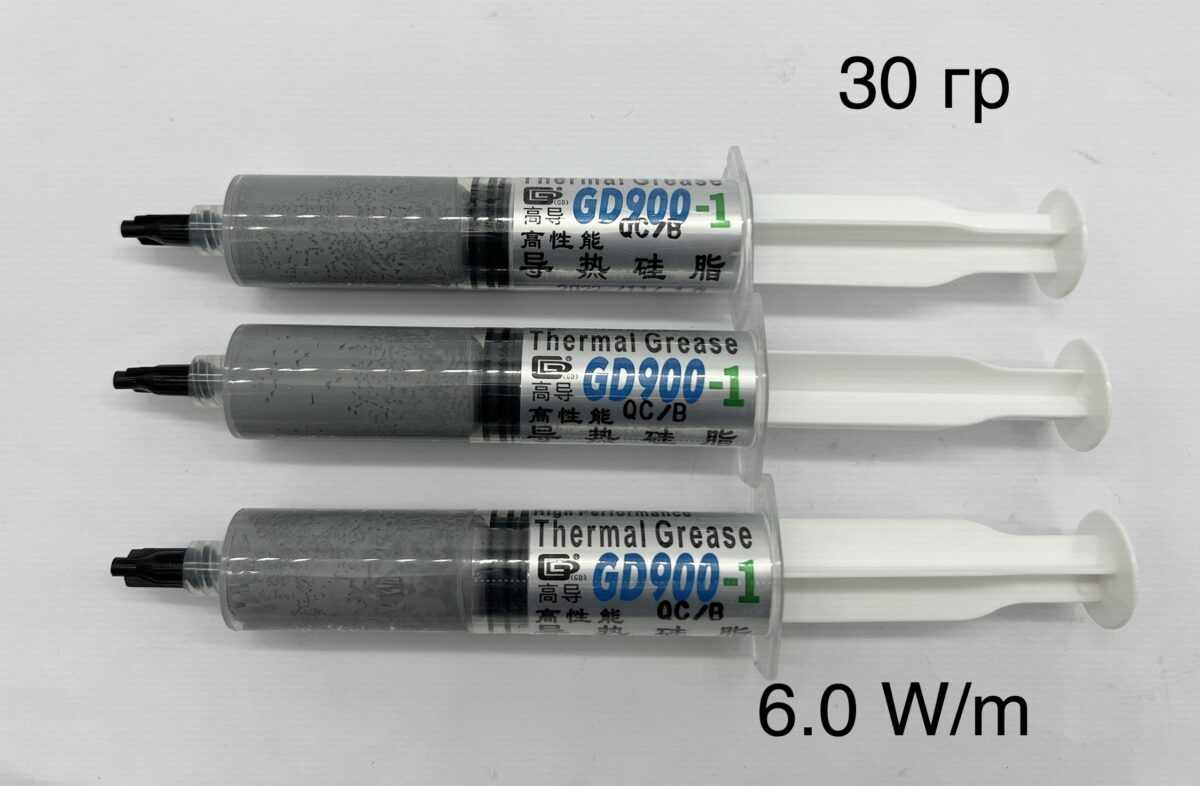 Термопаста GD900-1-SY30 Termal Grease 6.0 W/m 30г — изображение 2