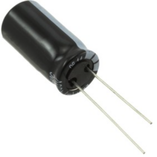 Конденсатор электролитический 25В-220 мкФ (25V-220uF, 6x11мм,-40+105C, LowESR)